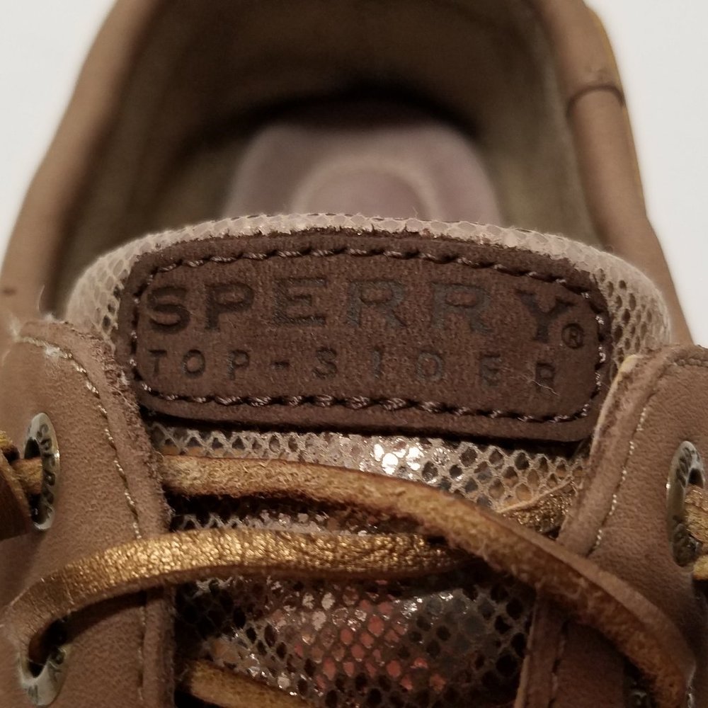 Sperry Top-Sider Ivyfish Metallic Python 3-Eye Bo… - image 4
